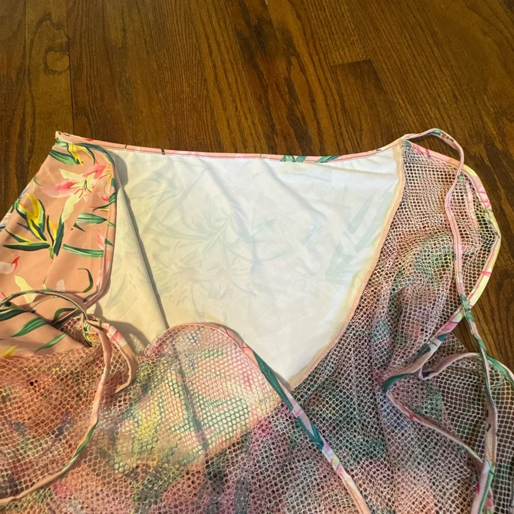 Floral Pink One-Piece Swimsuit
